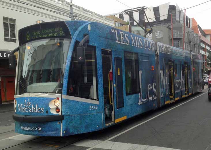 Yarra Trams Combino Les Miserables 3533